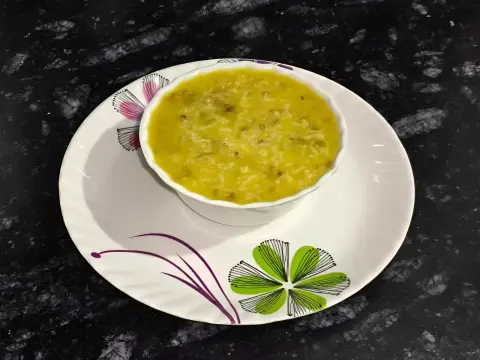 Moong Dal Fried Khichdi